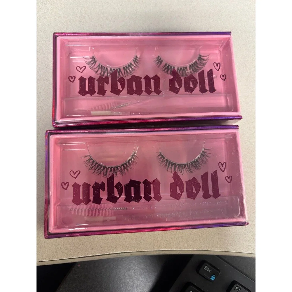 Urban doll lash bundle 2 sets, removal serum and applicator.